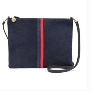 Clare V. Single Sac Bretelle Suede Shoulder Bag